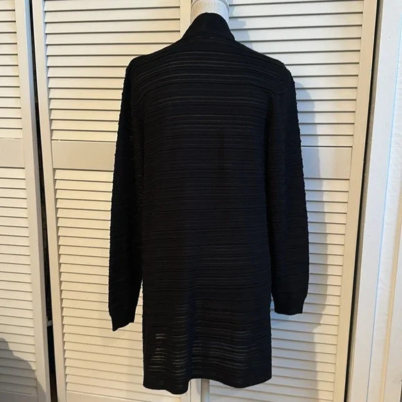 Amazing St. John Open Front Long Cardigan Size S